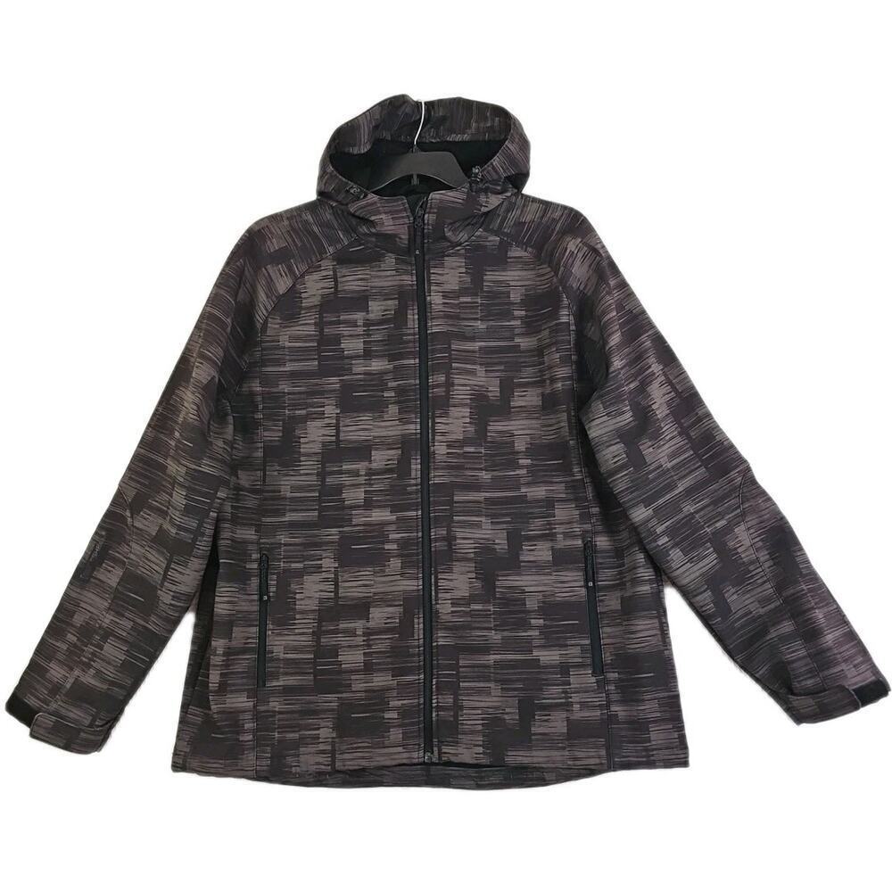 Mountain Warehouse ~Men's Size XL/TG~ Brown Waterproof Zip-Up Jacket Hooded.